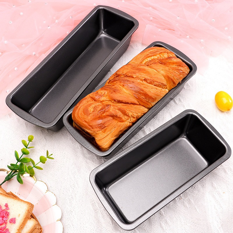 Cake Bread Mold Rectangular Non-Stick Long Toast Box Commercial Oven Household Baking Pan Baking Tool