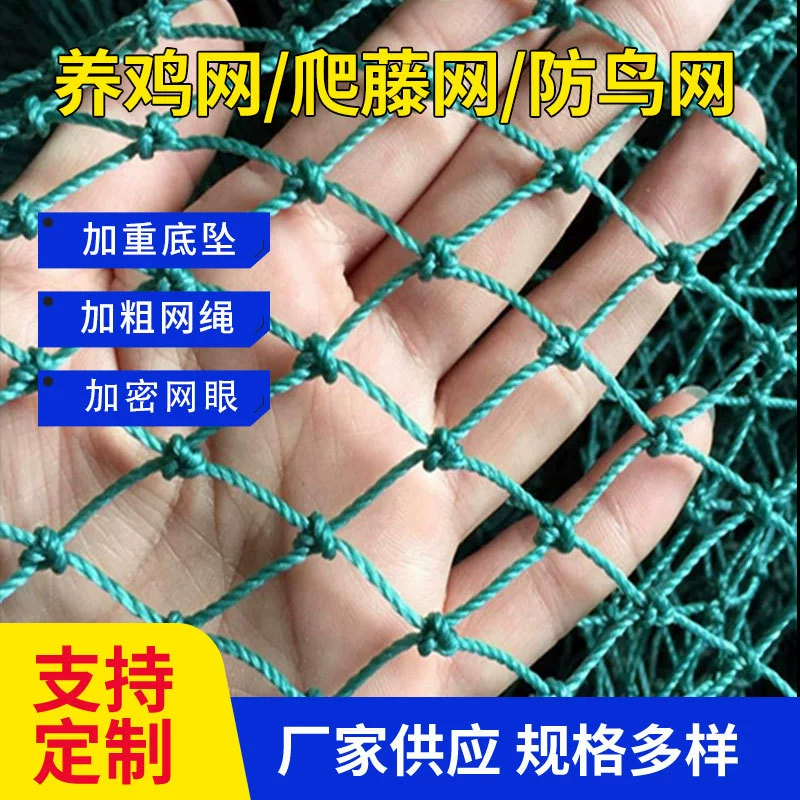 Куриная сетка нейлоновая сетка Садовая птичья сетка для разведения птицы сетка для лазания по лозе сетка для курицы овощная садовая сеть
