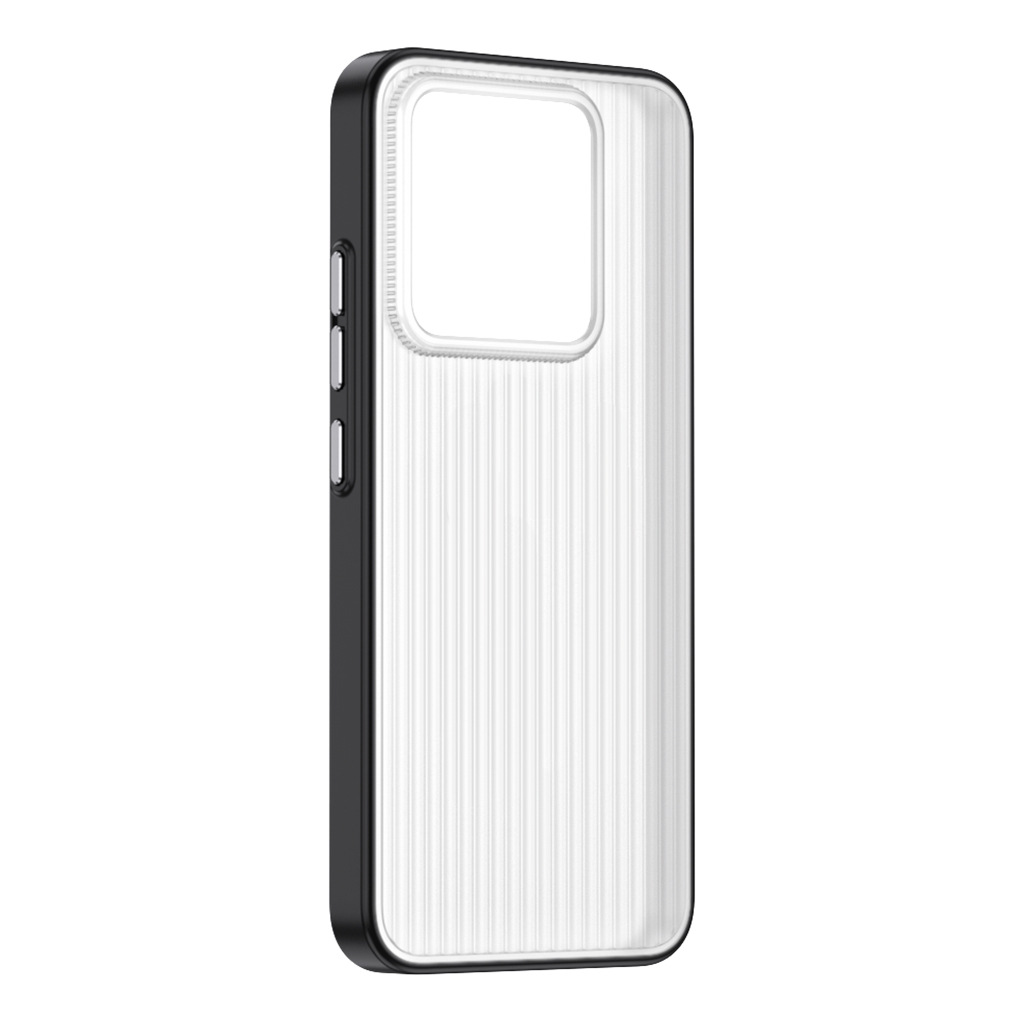 Black border & white back