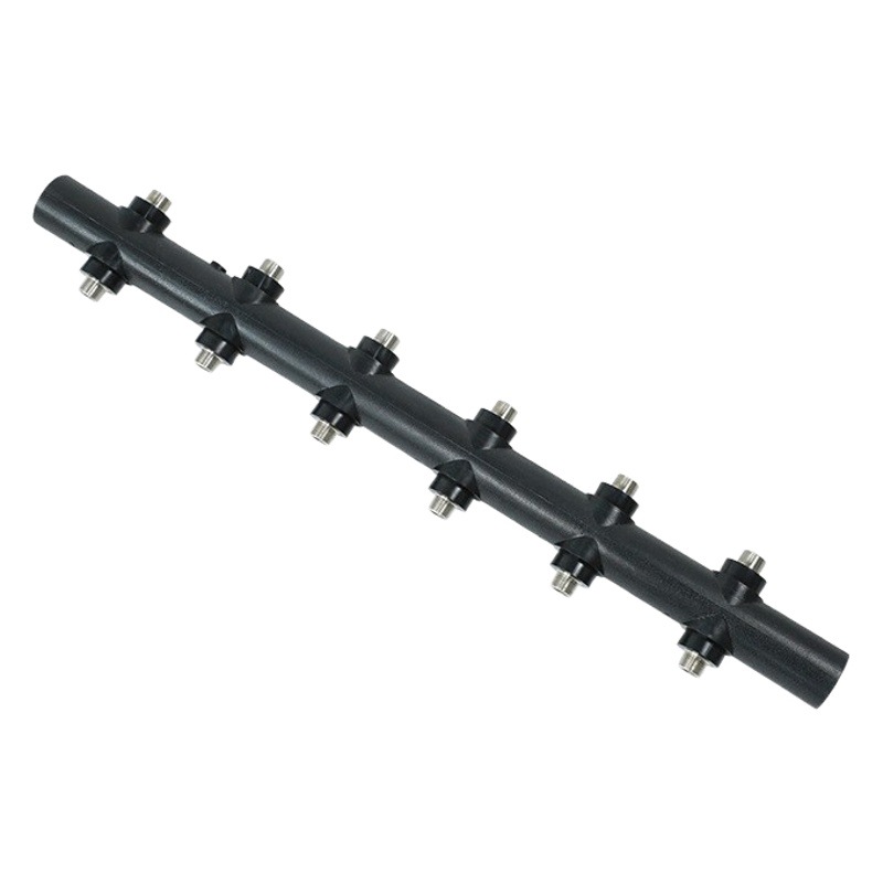 Separador de agua HDPE accesorios de tubería de alambre exterior de fila simple y doble colector de tubería PE accesorios de calefacción geotérmica PE separador de agua de tubería principal