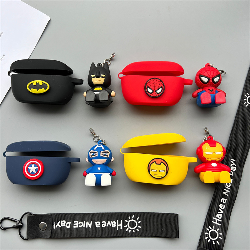 Applicable to JBLwave100TWS wireless Bluetooth headset protective cover cartoon charging box silicone soft shell