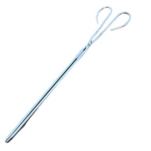 Stainless Steel Fire Tongs, Carbon Tongs, Garbage Tongs, Extended Household Fire Tongs, Thickeneded Kitchen Briquette Tongs, Large and Small Tongs