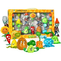 Подлинные авторизованные игрушки Plant VS Zombie 686-35, игровой домик с катапультой, Детская кукла, развивающие интерактивные игрушки