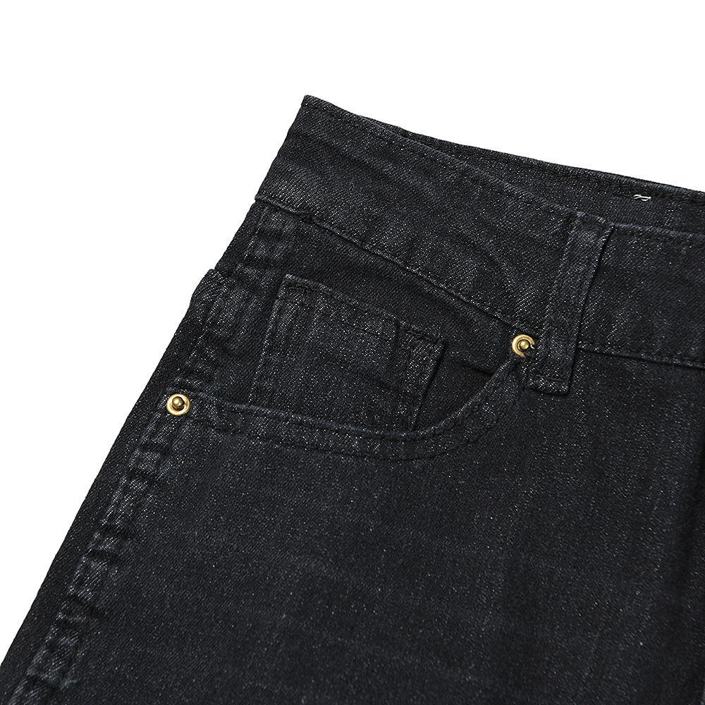 Foreign Trade Wholesale American Trendy Hip-hop High Street Patchwork Denim New Workwear Jeans Trousers_mkmklike.com