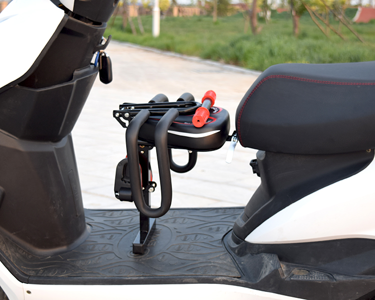 Suitable for Electric Motorcycles, Foldable Front-Mounted Child Seat for Scooters, Electric Bikes, Kids, Babies, Infants