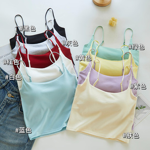 Summer solid color sexy latex bra top, short quality T-shirt, plus size