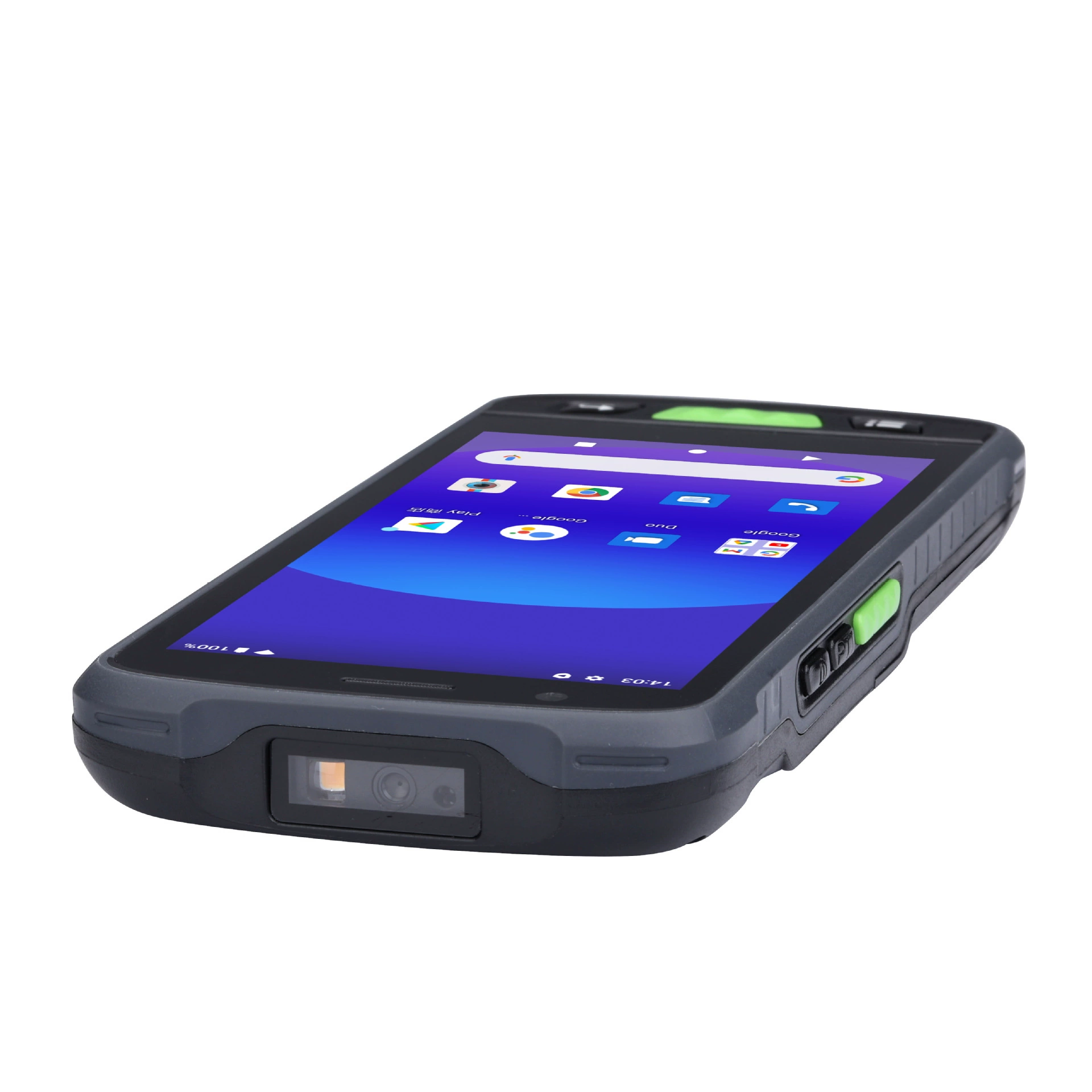 Ультравысокочастотный UHF Android PDA ручной терминал одно-/двухмерного сканирования данных промышленный трижды оборонная техника