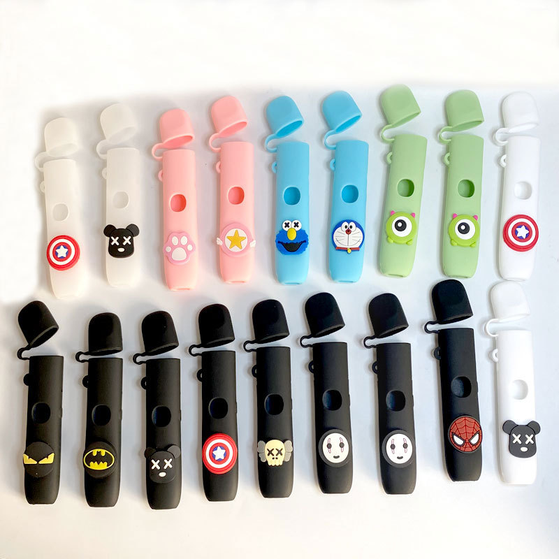 适用新款幻影PRO硅胶保护套新国标约克6代幻影PRO卡通烟杆保护套