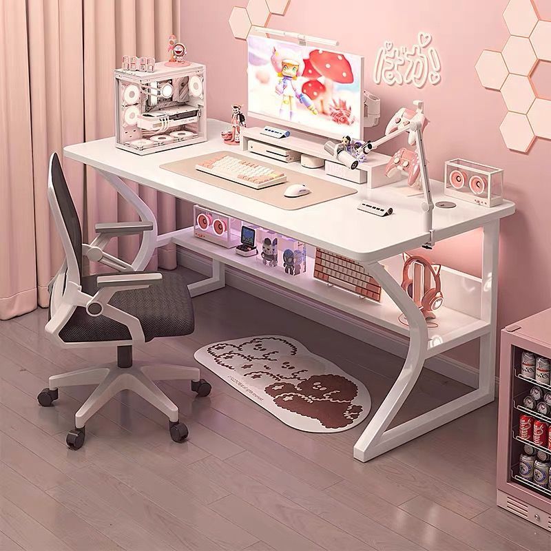 E-Sports Gaming Computer Desk Desktop Small Home Office Desk Bedroom Study Desk Rental House Simple Desk