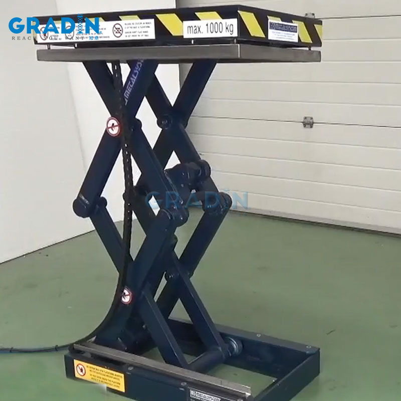 小型简易升降机 电动液压迷你剪叉式升降平台 剪刀式升降台