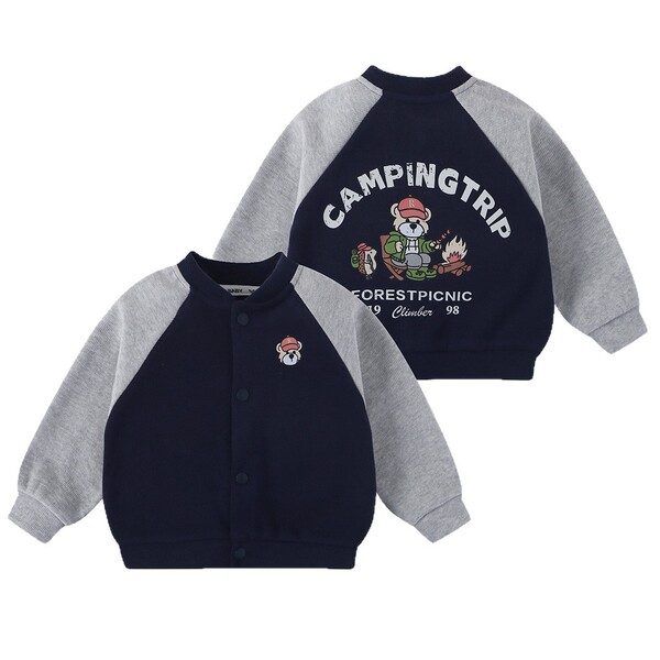 Children's baseball cartoon uniform