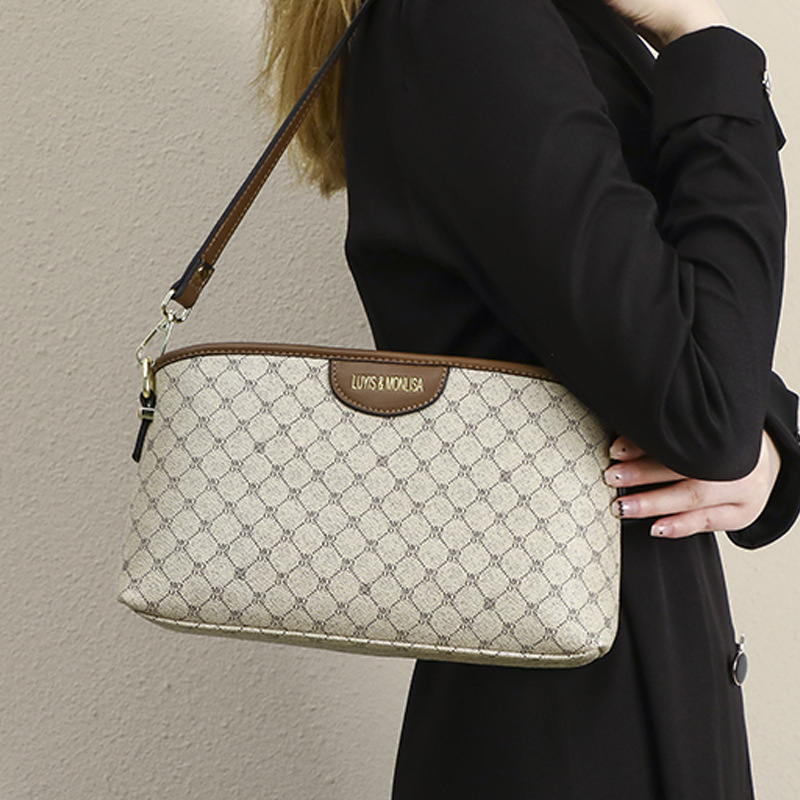 Fashionable Shell Shoulder Bag For Women Patterned Crossbody Bag_voghion.com