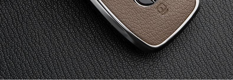 Suitable for the New Mercedes-Benz Vito Key Cover Genuine Leather 24 Models V300L Premium Version Vito V-Class V260 High-End Shell