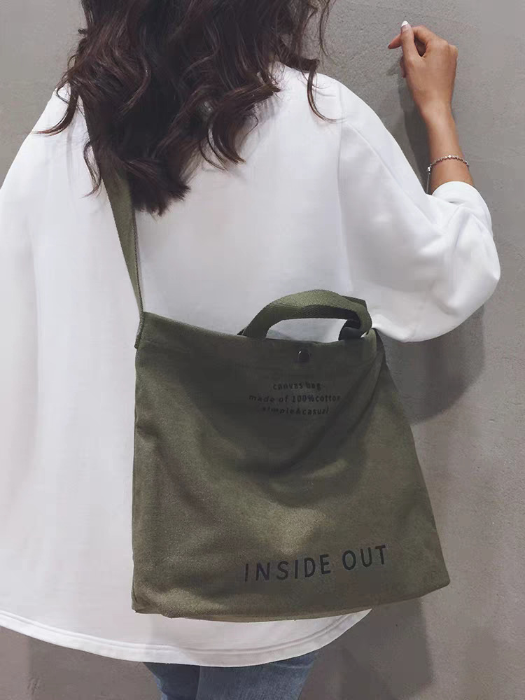 Borsa a tracolla in tela per computer portatile, grande capacità_voghion.com