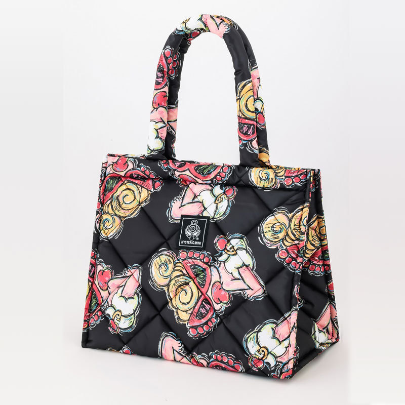 In-Stock Japanese Magazine Supplement Black Super Pacifier Demon Tote Bag Sweet Cool Cartoon Handbag Fashion Storage Tote Bag In-Stock Japanese Magazine Supplement Black Super Pacifier Demon Tote Bag Sweet Cool Cartoon Handbag Fashion Storage Tote Bag