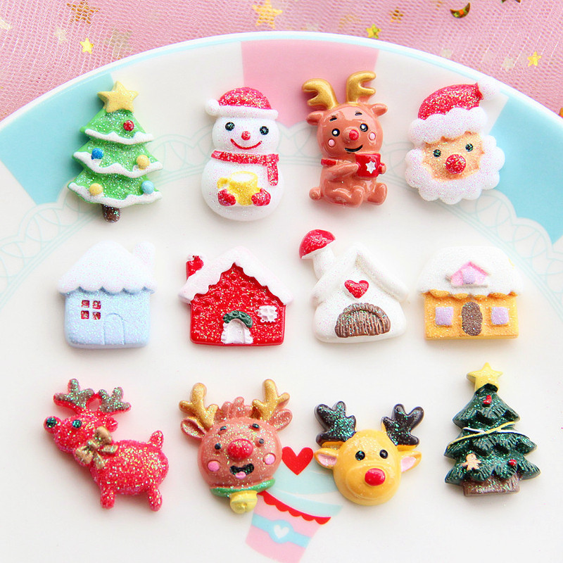 2026 New Christmas Resin Accessories Tiktok Phone Case DIY Ornaments Wholesale Cross-Border Hot Selling Christmas Decorations 2026 New Christmas Resin Accessories Tiktok Phone Case DIY Ornaments Wholesale Cross-Border Hot Selling Christmas Decorations