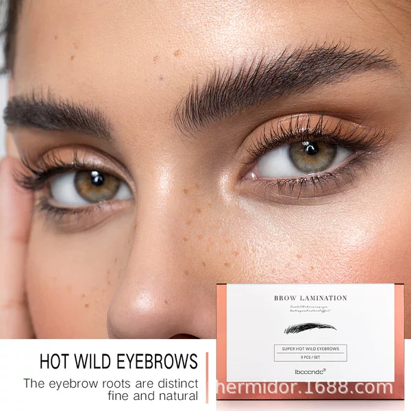 Brow perm cross-border hot selling wild eyebrow European and American makeup essential eyebrow ironing suit