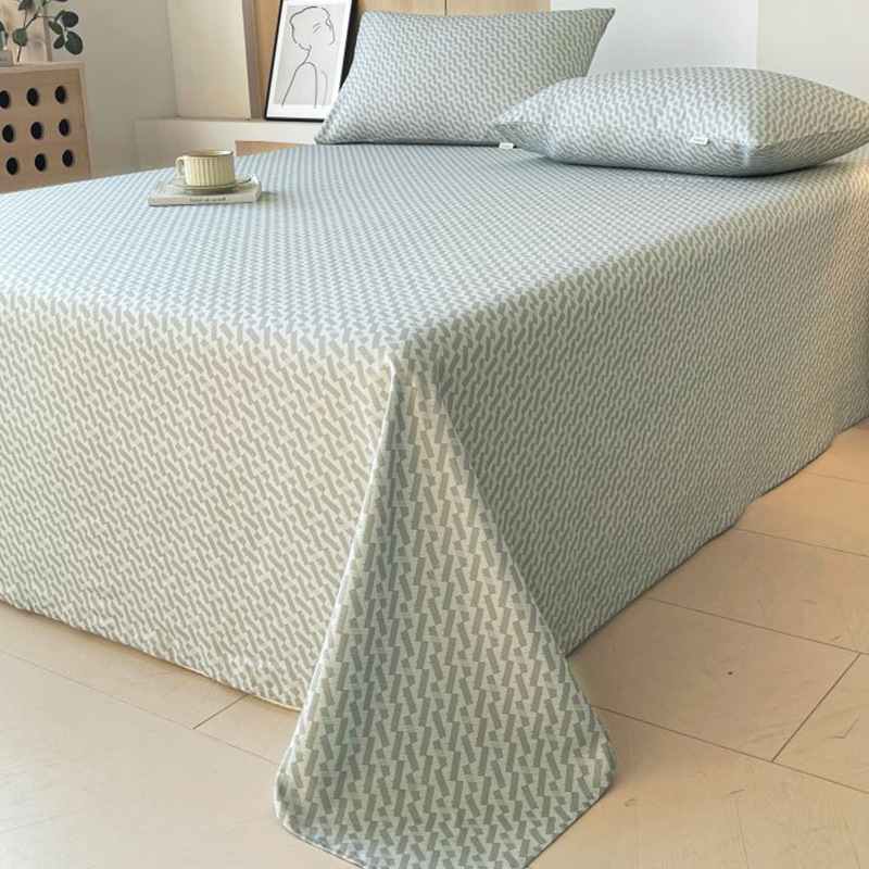 Nuevas sábanas de tela gruesa vieja de algodón de primavera y verano