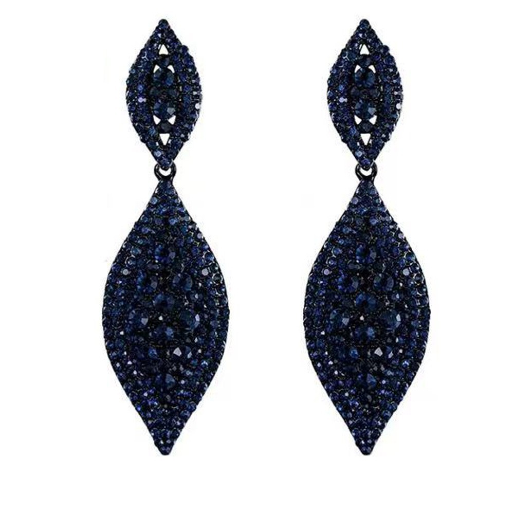 pendant with zircon drop-shaped