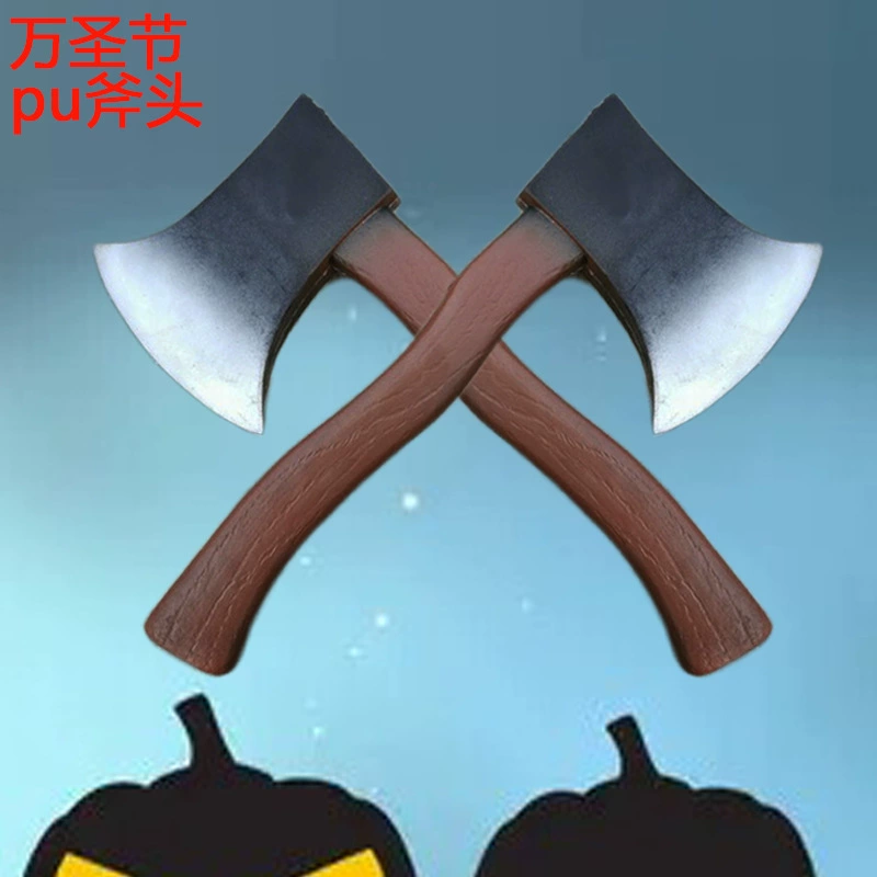 Трансграничный Хэллоуин из мягкой резины топор Пожарный топор детская игрушка топор имитация сцены кино и телевидения реквизит