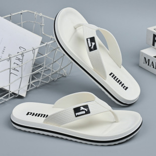 Flip-Flops for Men, Non-Slip, Anti-Odor, Wear-Resistant, Outdoor Beach Sandals for Men, High-Quality Home Use, Thick-Soled Thong Sandals