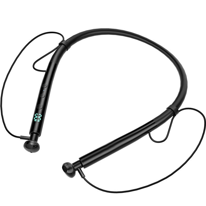 クロスボーダー C51 ハンギングネック Bluetooth ヘッドセット 3C 大容量シリコンデジタルディスプレイ超長時間スタンバイプライベートモデルスポーツヘッドセット|undefined