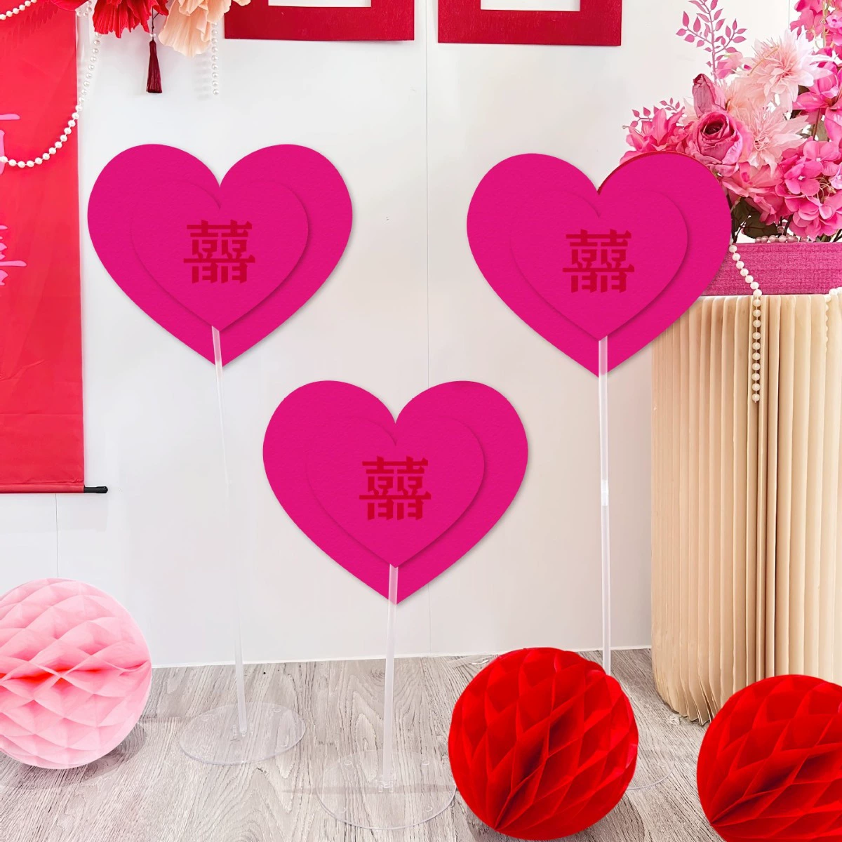 Дизайн свадьбы Xiaohongshu KT Banxi Zi Zi Ziwu фоны фонов Happy Tzu Love Swing Pillar