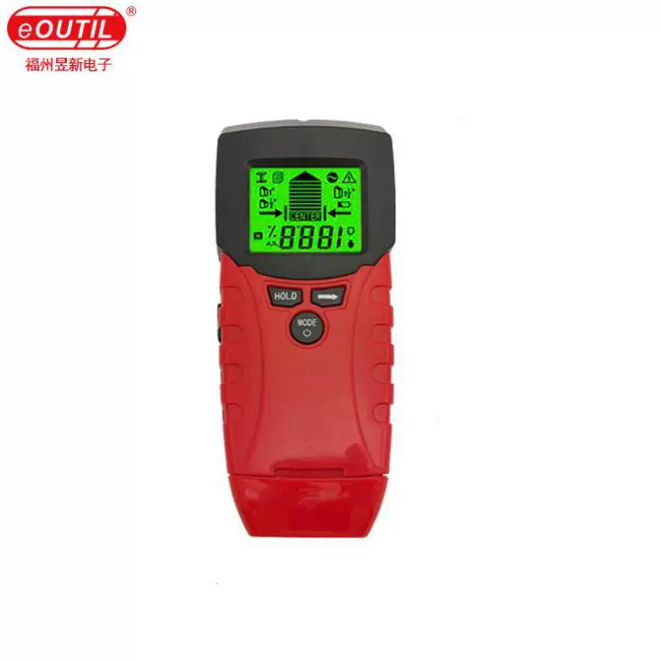 6-в-1 Стенный детектор | Детектор металла | Древесный датчик влажности древесины | TM100 оптовая продажа