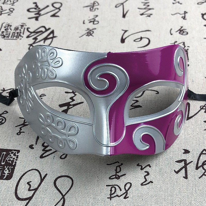 Día de Año Nuevo, Nochevieja, Máscara, Máscara, Máscara, Máscara, Maquillaje, Gumoso, Adulto para Niños, Máscara, Accesorios