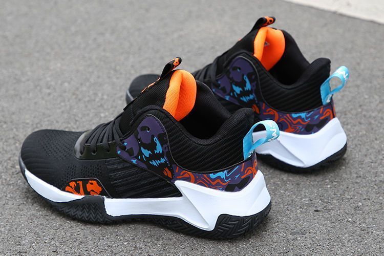 Primavera e outono novos sapatos de basquete masculino alta superior tênis respirável casual elástico cross border correndo_voghion.com