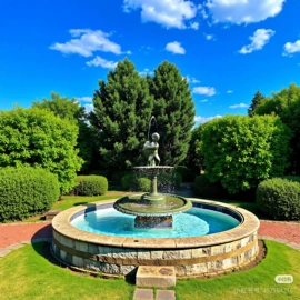 金属工艺品;喷泉水景;灯柱灯杆