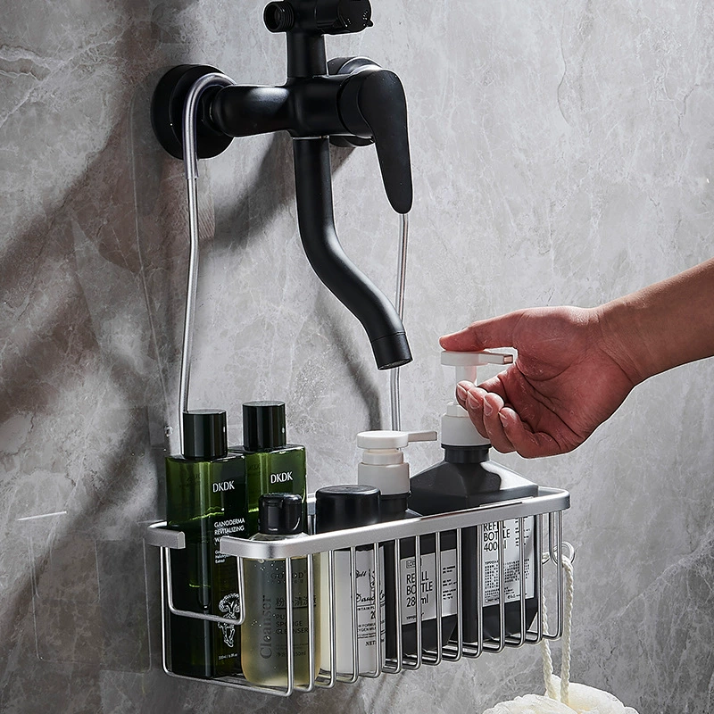 Donor -free bathroom shower shelf, bathroom, shower gel storage basket shower room toilet shampoo hanging basket