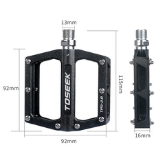Bicycle Pedal Aluminum Mountain Bike Universal Bearing Pedal Road Bike Accessories All-in-One