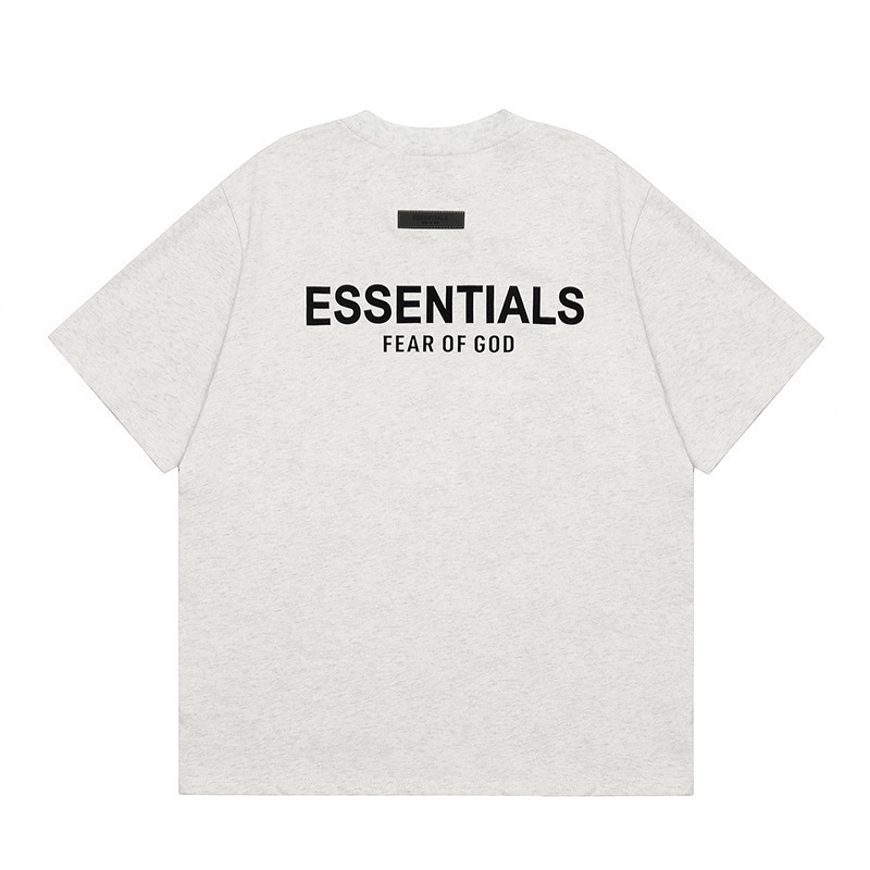 Trendy Brand Letter Essentials Short-Sleeve Shorts Unisex T-Shirt Hip-Hop Half-Sleeve New High Street Fog American-Style Short-Sleeve Trendy Brand Letter Essentials Short-Sleeve Shorts Unisex T-Shirt Hip-Hop Half-Sleeve New High Street Fog American-Style Short-Sleeve