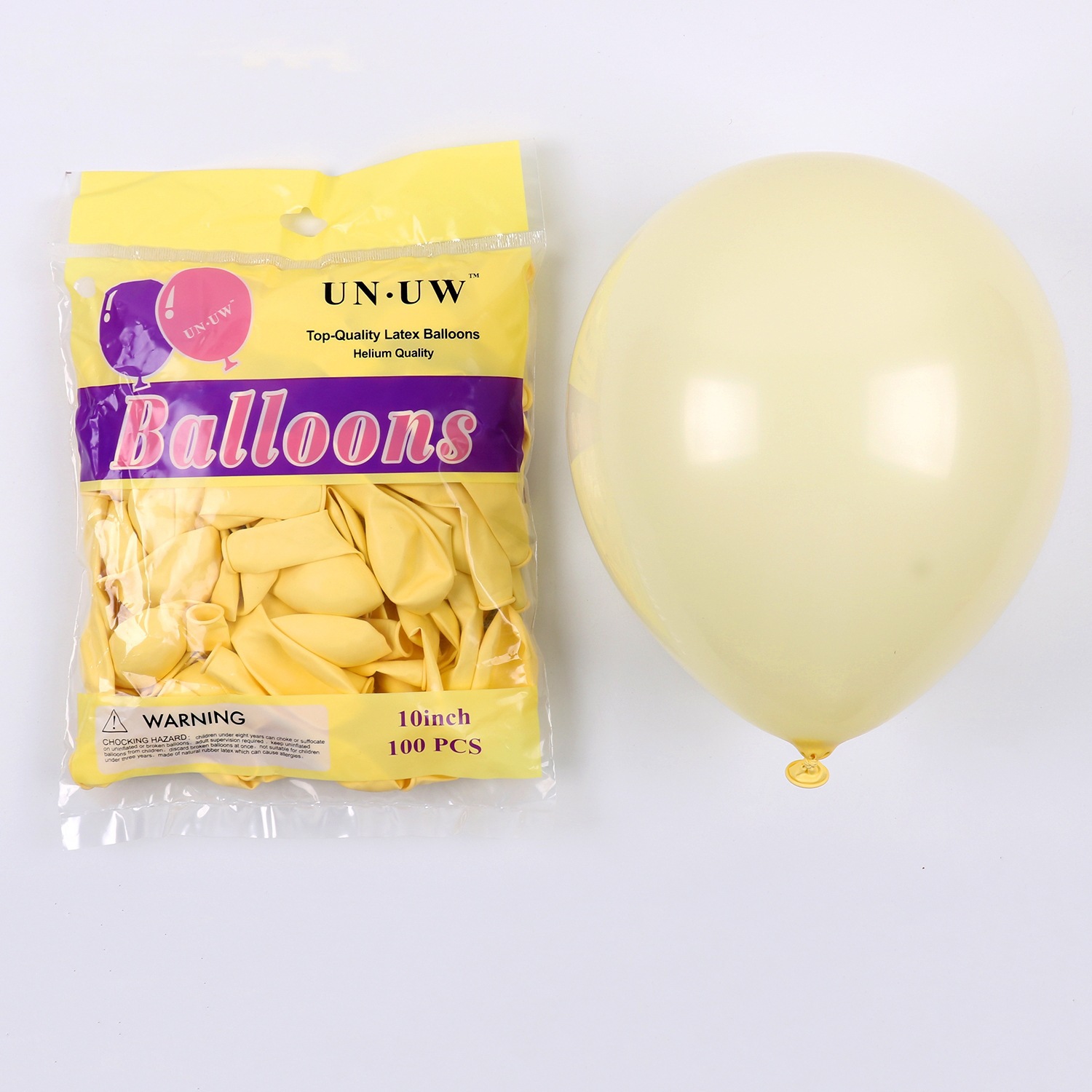 Globos de látex Haorun de 10 pulgadas y 1.5 g en colores macaron para decoración de cumpleaños infantiles y globos de helio para fiestas que flotan en el aire. image 15