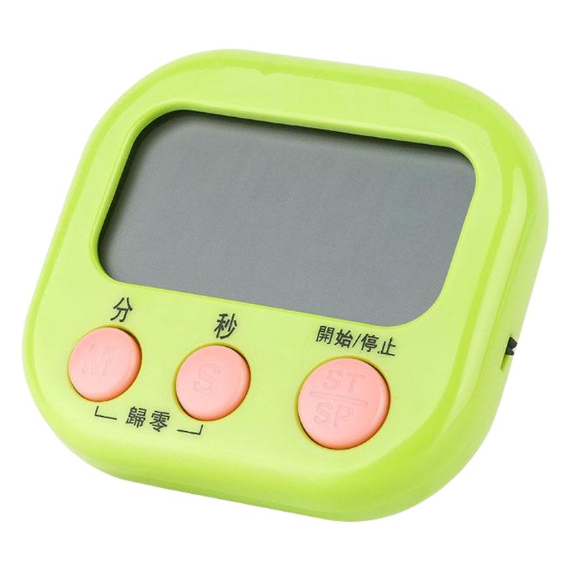 Temporizador de cocina recordatorio pregunta gestión del tiempo aprendizaje del estudiante examen de entrada de postgrado para hornear reloj de alarma mudo Mesa invertida