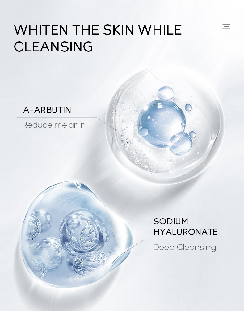 LAIKOU Niacinamide Facial Cleanser 80g, Facial Cleanser, Facial Cream Foam, Cleansing and skin care Cosmetics manufacturer undefined