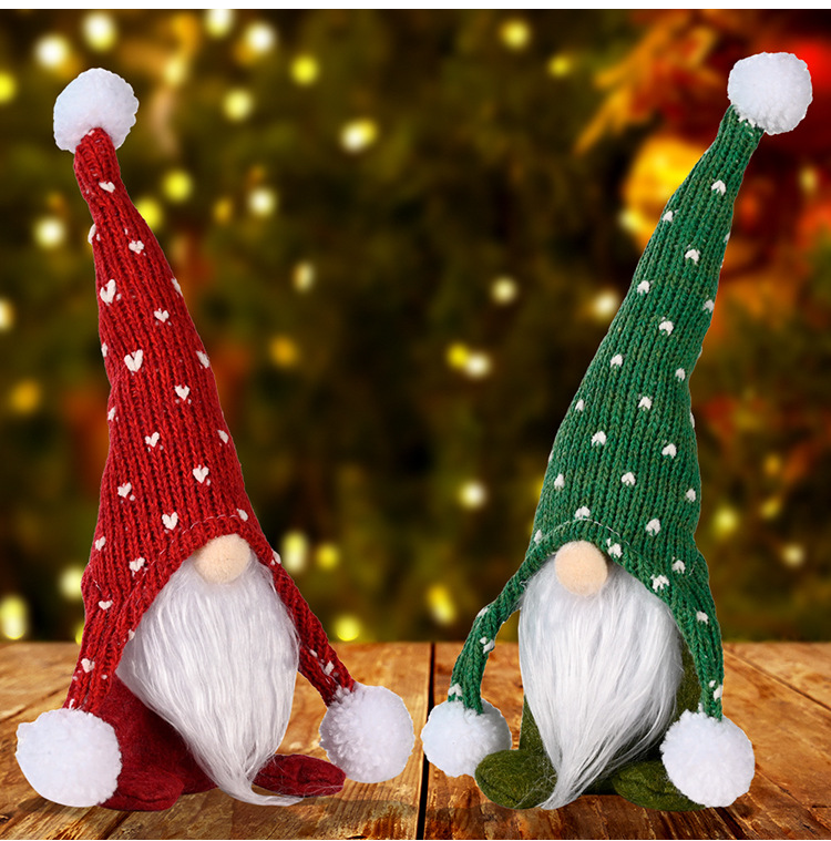 Rudolph Doll Event & Party Supplies Christmas Cute Solid Color Party Rudolph Doll