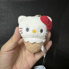 ケイティKT少女心かわいいぬいぐるみアイスクリームコーンバッグアクセサリーおもちゃ