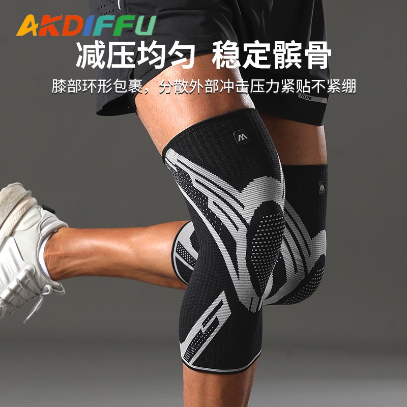 Cross-border sports protective gear set for men, basketball, running, professional knee pads, elbow pads, ankle joint protection, women's knee joint protector
