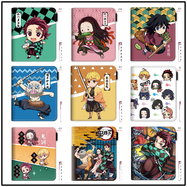 Cross-Border Supply of Anime Wallets, Movie and Game Merchandise, Zippered Coin Purses, Card Holders with Transparent Windows, Dropshipping