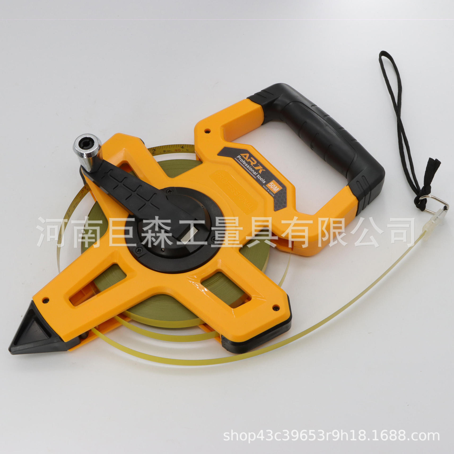 定制卷尺50米30m100米长皮尺钢卷尺建筑工程测量手提尺