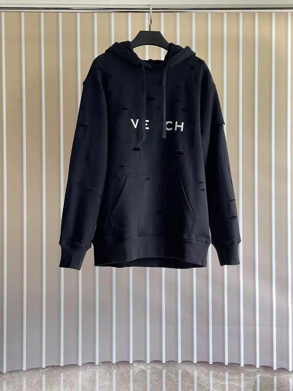 天井バージョン既製品 GV Home 25 新しいフード付きカット穴二層スウェットシャツルーズバージョン男性と女性用|undefined