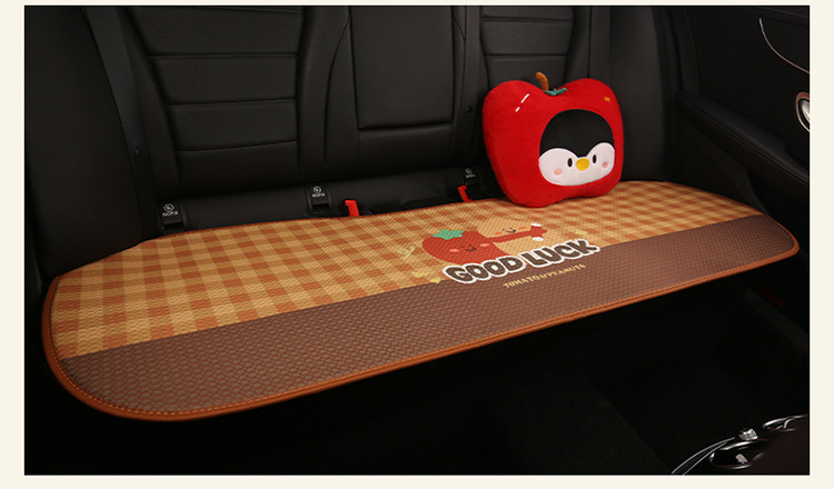 Car Headrest and Lumbar Support, Fruit Apple Head Pillow, Lumbar Pillow, Neck Pillow, Cute Cartoon Apple-Shaped Headrest and Lumbar Support