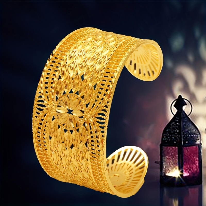 24K Gold-Plated Bracelet Dubai Bride Indian Nigerian Women's Wedding Sand Gold Bracelet Wholesale 24K Gold-Plated Bracelet Dubai Bride Indian Nigerian Women's Wedding Sand Gold Bracelet Wholesale