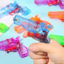 Plastic Transparent Astronaut Water Gun Children's Water Play Toy Gun Stall Cheap Toy Gift Kindergarten Gift