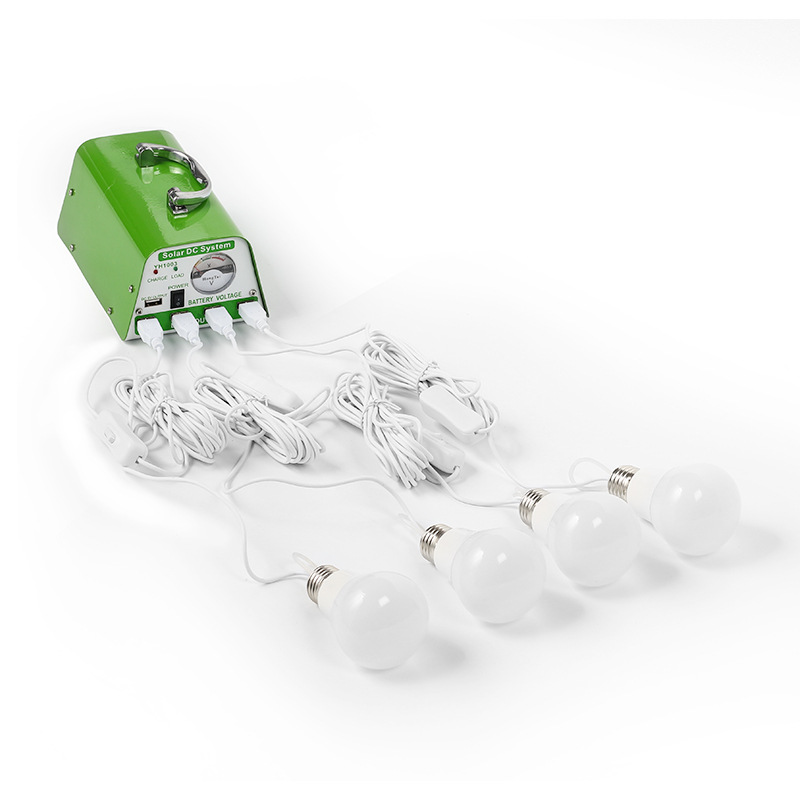 太阳能电源光伏露营小系统 发电手提照明机电组 蓄电发电系统设备