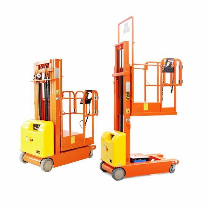 全电动高空取料机 全自动取货车 移动式全电动高位拣选车