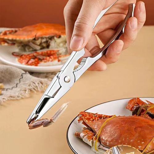 Crab claws, shrimp clips, zinc alloy crab eating tools, seafood tools, crab peeling kitchen hairy crab tools
