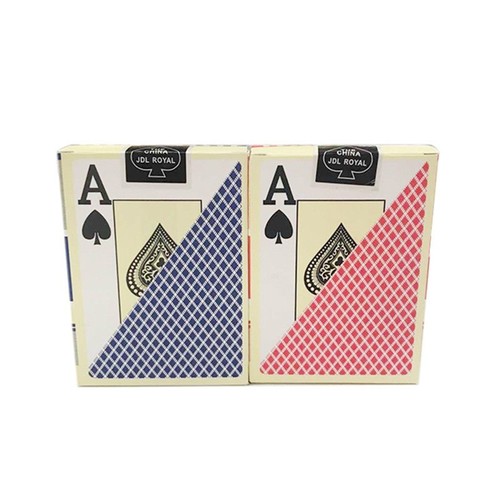 Plastic playing cards JDLROYALPVC large corner poker manufacturer cross-border foreign trade leisure entertainment chess and card teahouse